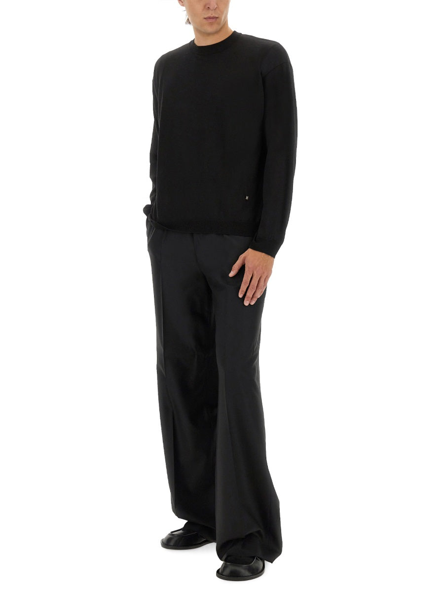 WOOL AND SILK PULLOVER