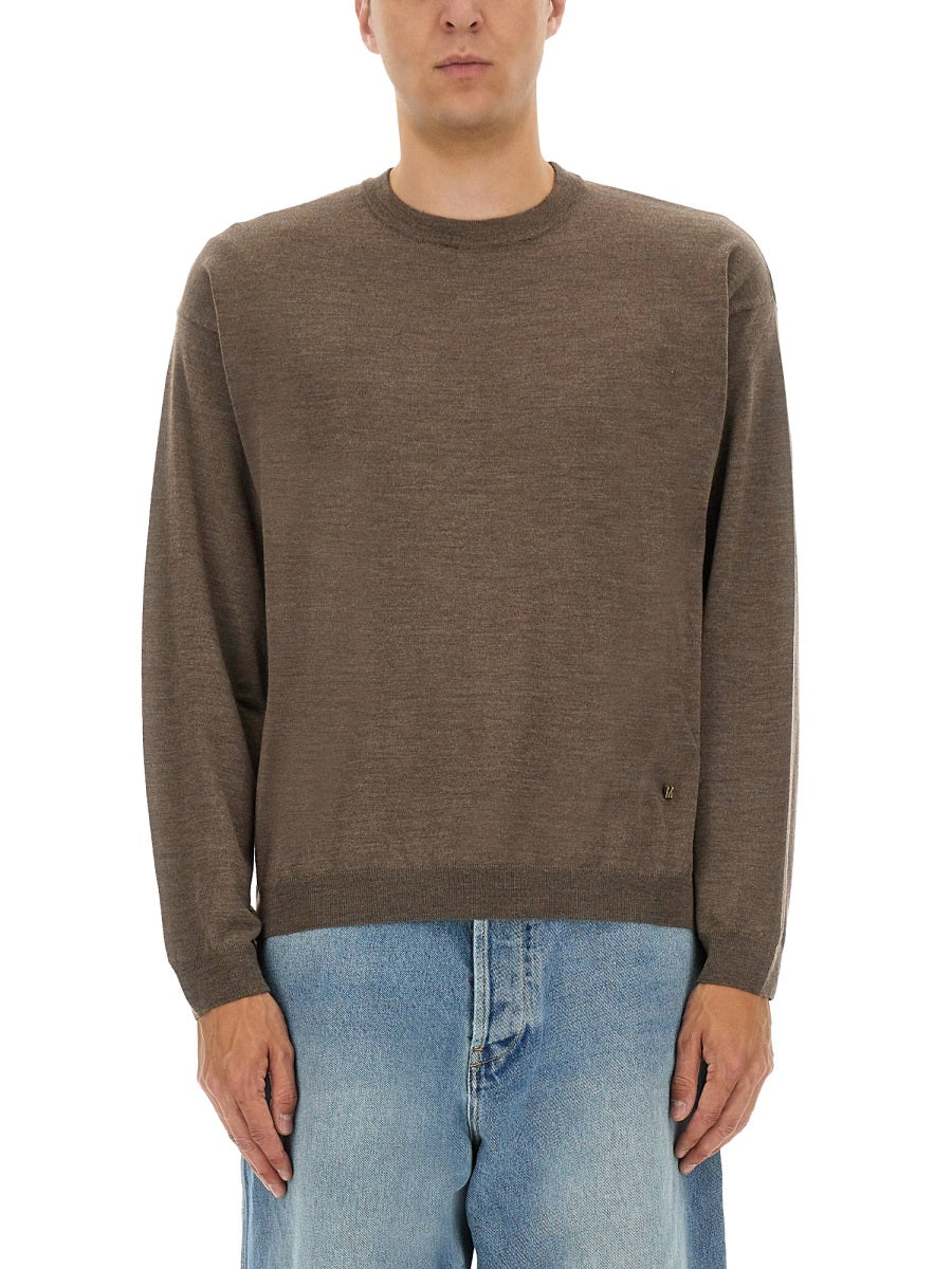 WOOL AND SILK PULLOVER