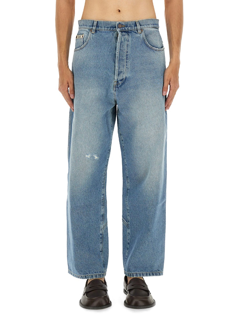 COTTON DENIM JEANS