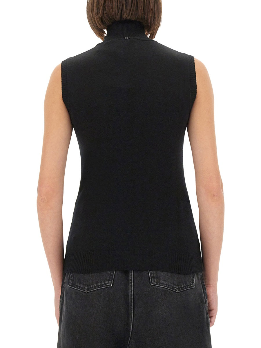 SLEEVELESS "VERTIGO" JERSEY