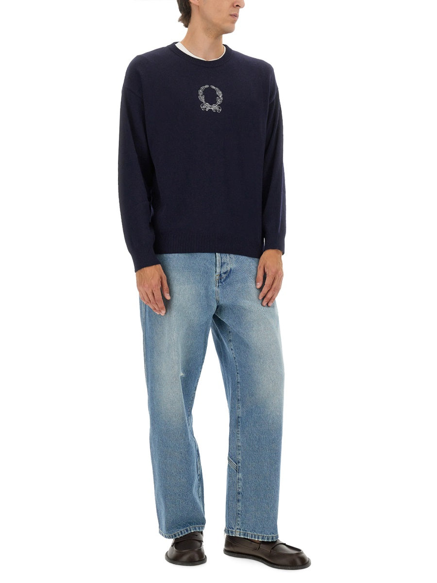WOOL AND CASHMERE PULLOVER
