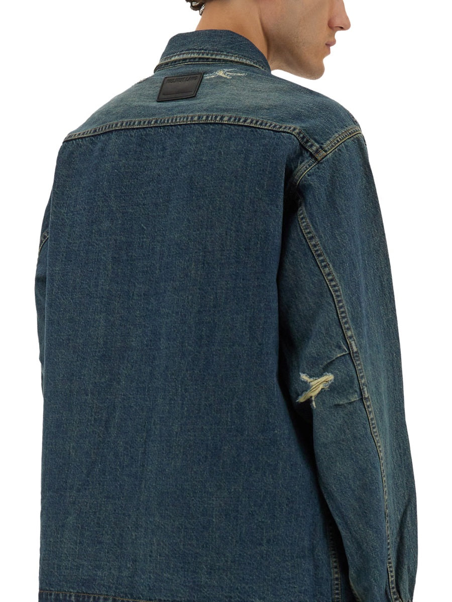 DENIM UNIFORM SHIRT