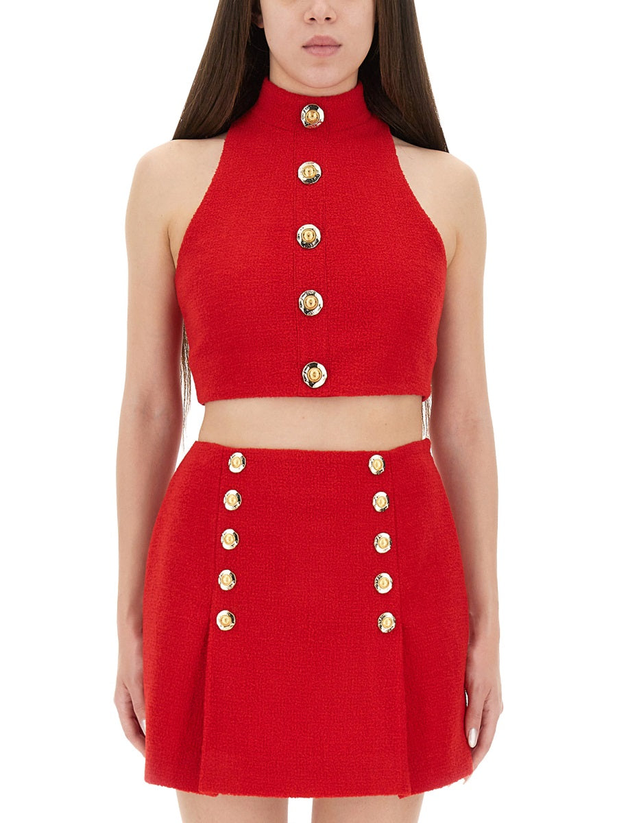 WOOL CROP TOP