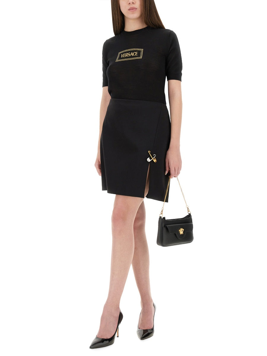 LOGO KNIT T-SHIRT