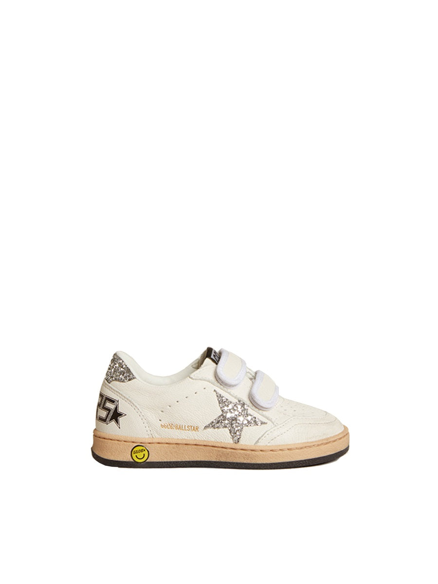 ballstar strap nappa upper glitter star and heel