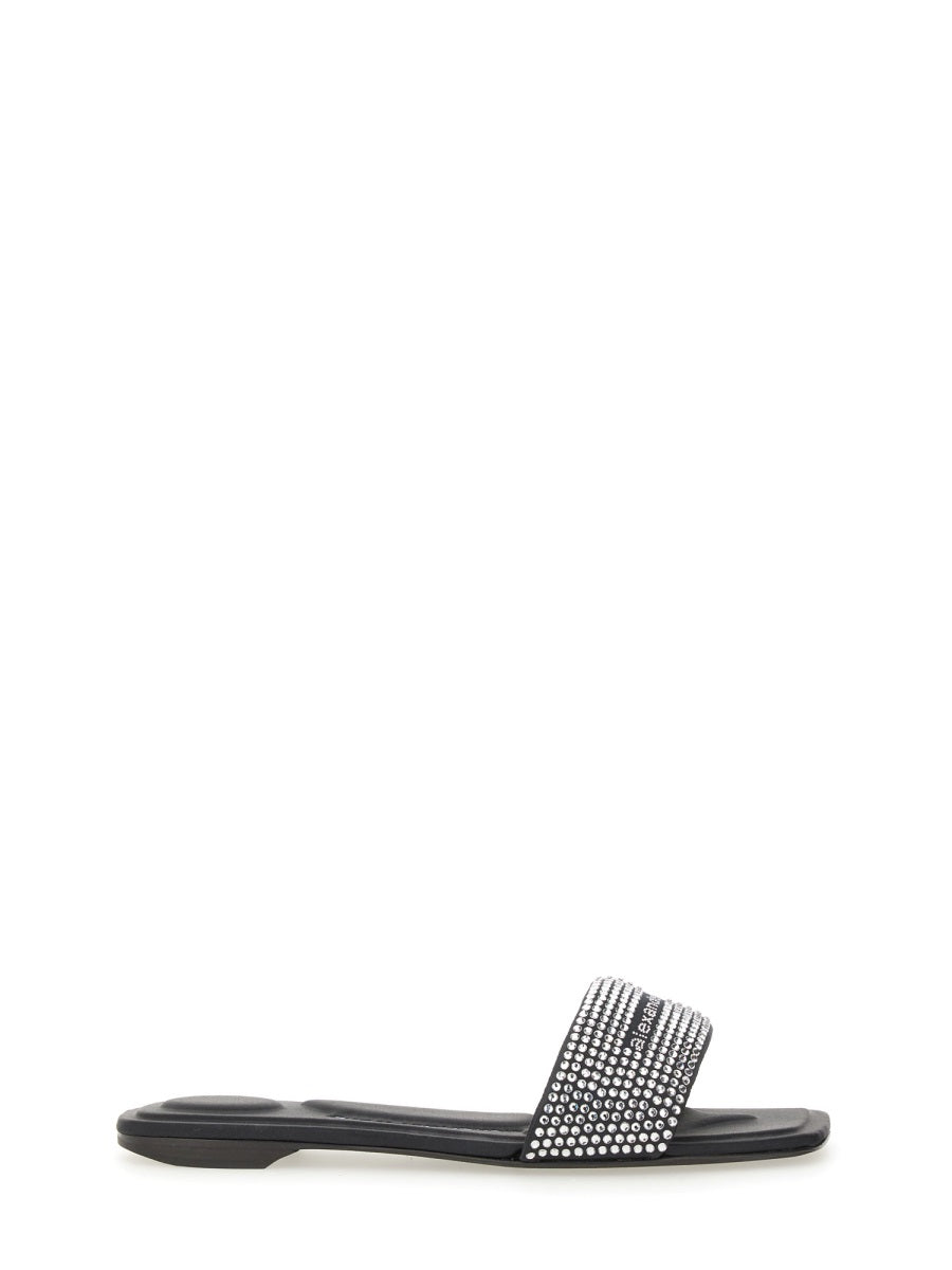 SATIN SANDAL