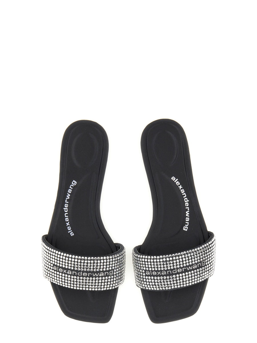 SATIN SANDAL