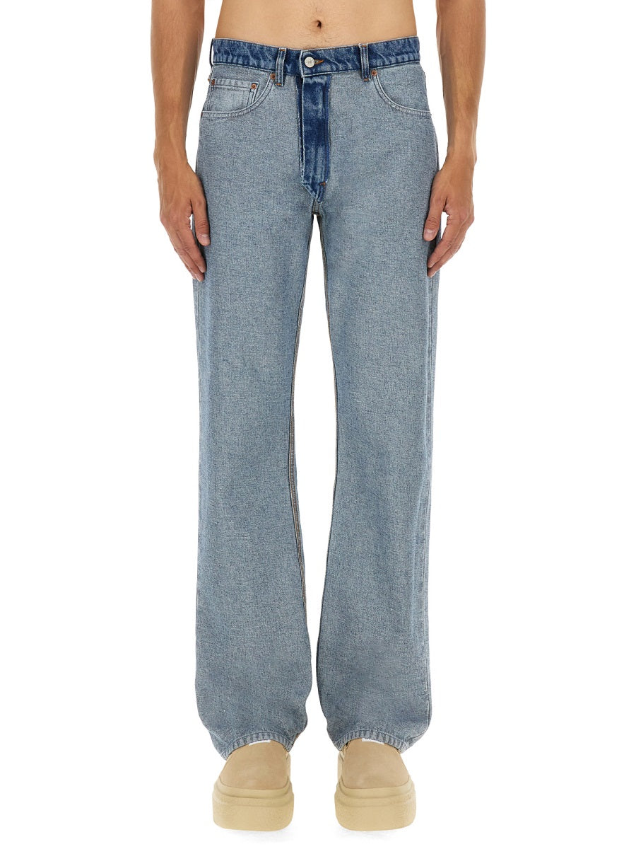 STRAIGHT LEG JEANS