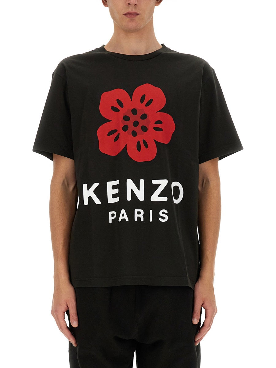 BOKE FLOWER PRINT T-SHIRT