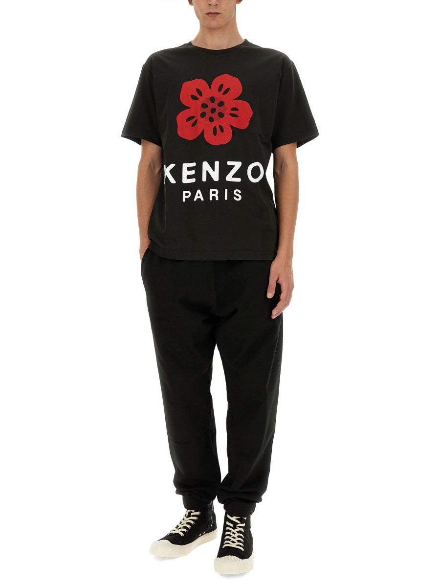 BOKE FLOWER PRINT T-SHIRT
