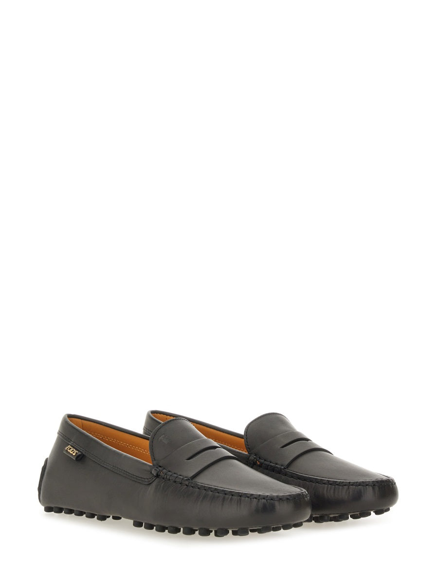 LEATHER "GOMMINO" LOAFER