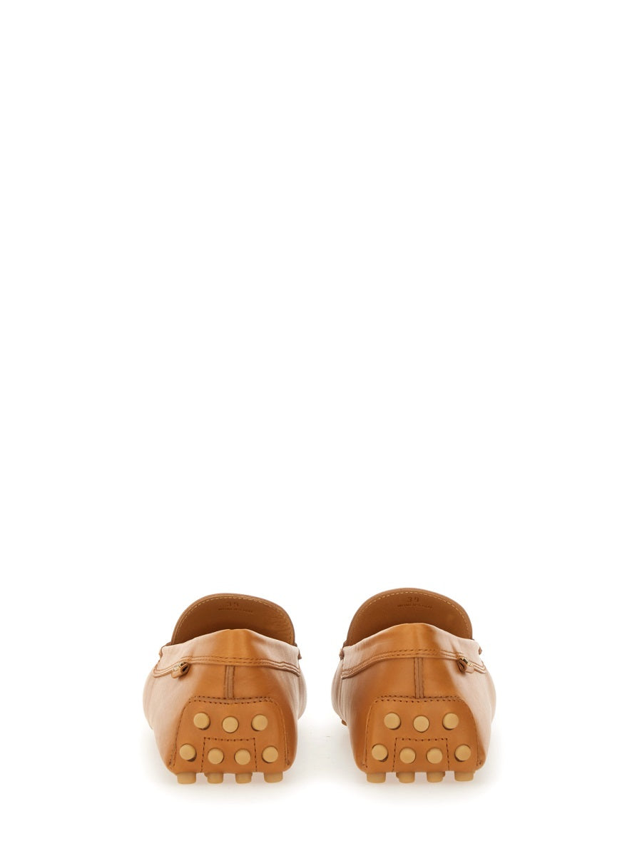 LEATHER "GOMMINO" LOAFER