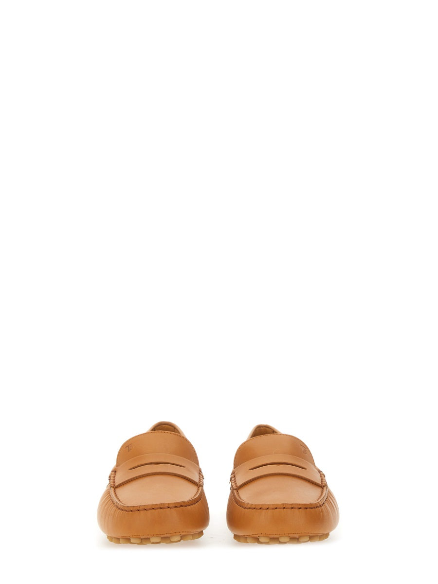 LEATHER "GOMMINO" LOAFER