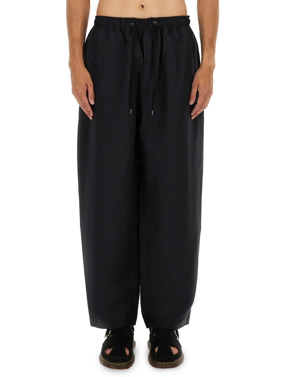 PANTS WITH ELASTIC WAISTBAND
