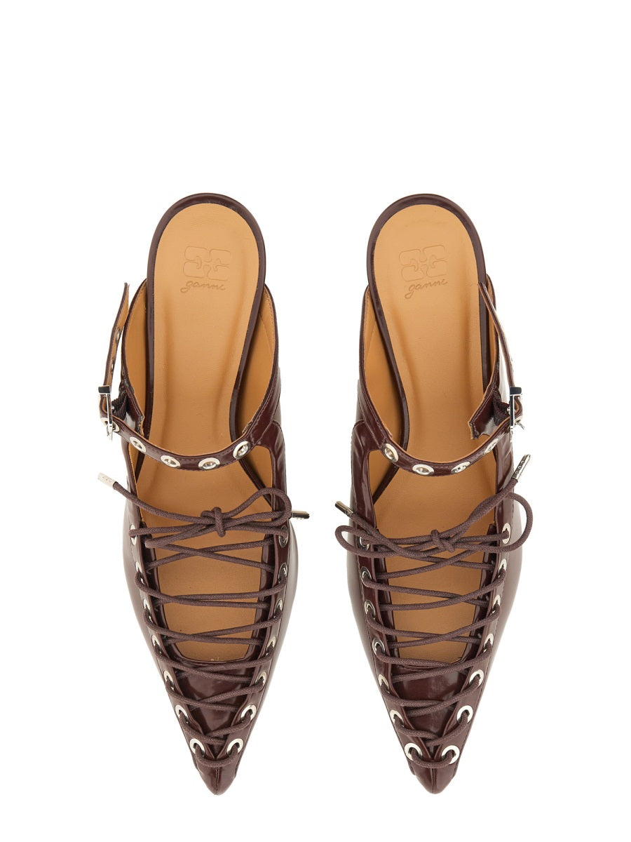 MULE LACE-UP