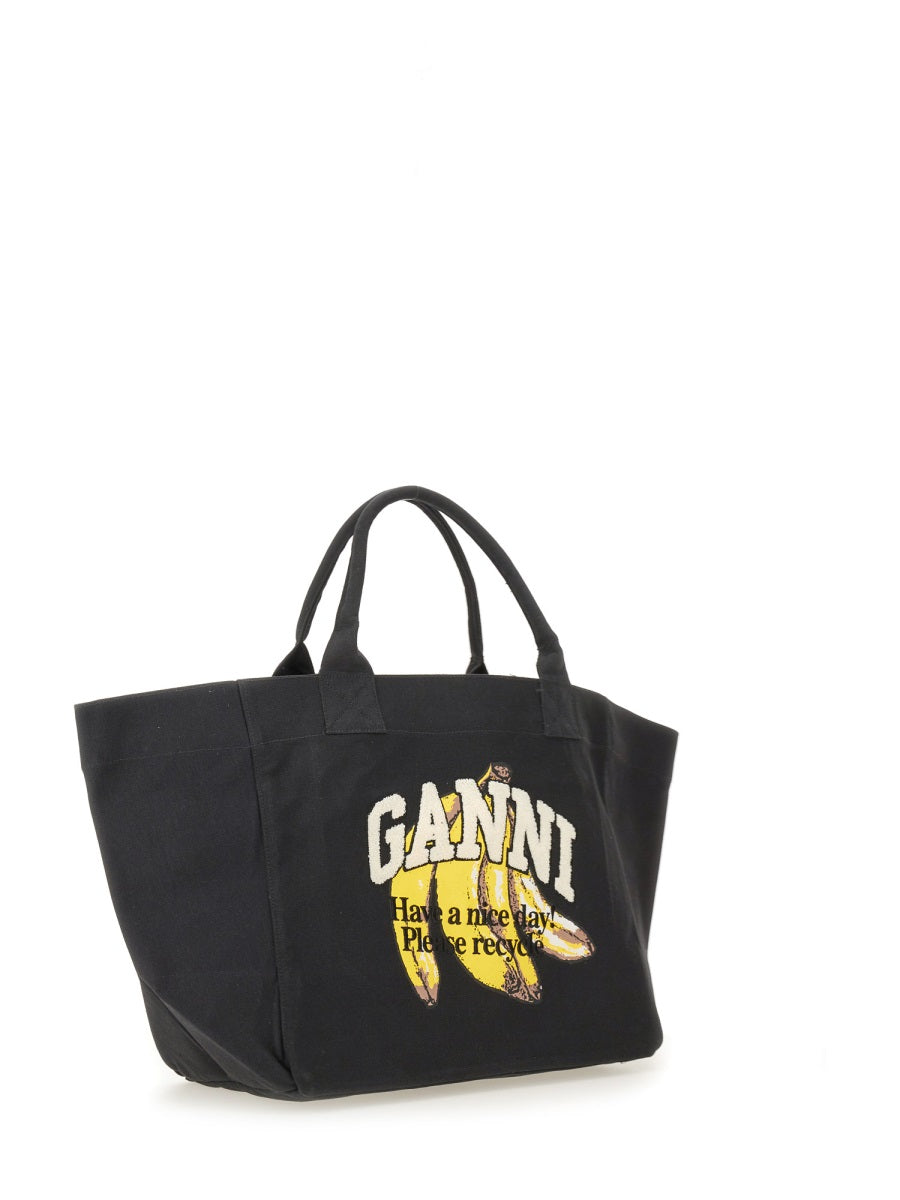 BANANA PRINT XXL TOTE BAG