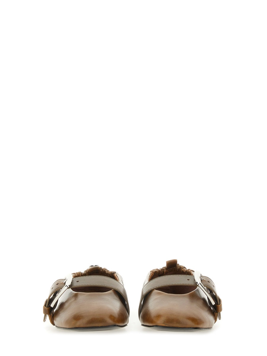 BALLERINA WITH BUCKLE STRAP