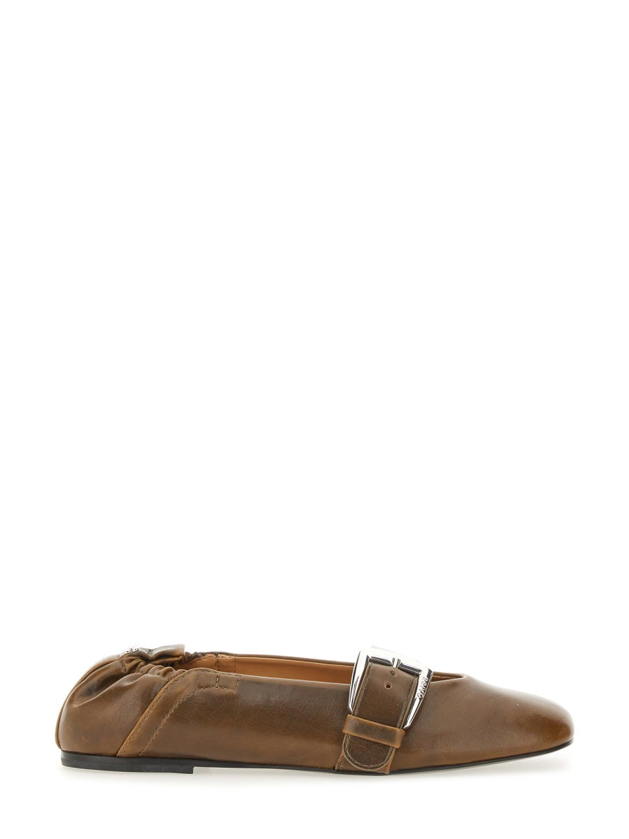 BALLERINA WITH BUCKLE STRAP