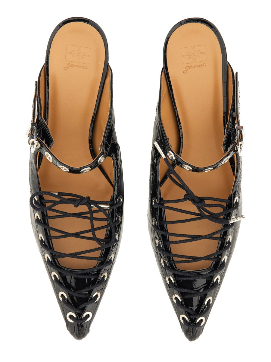 MULE LACE-UP