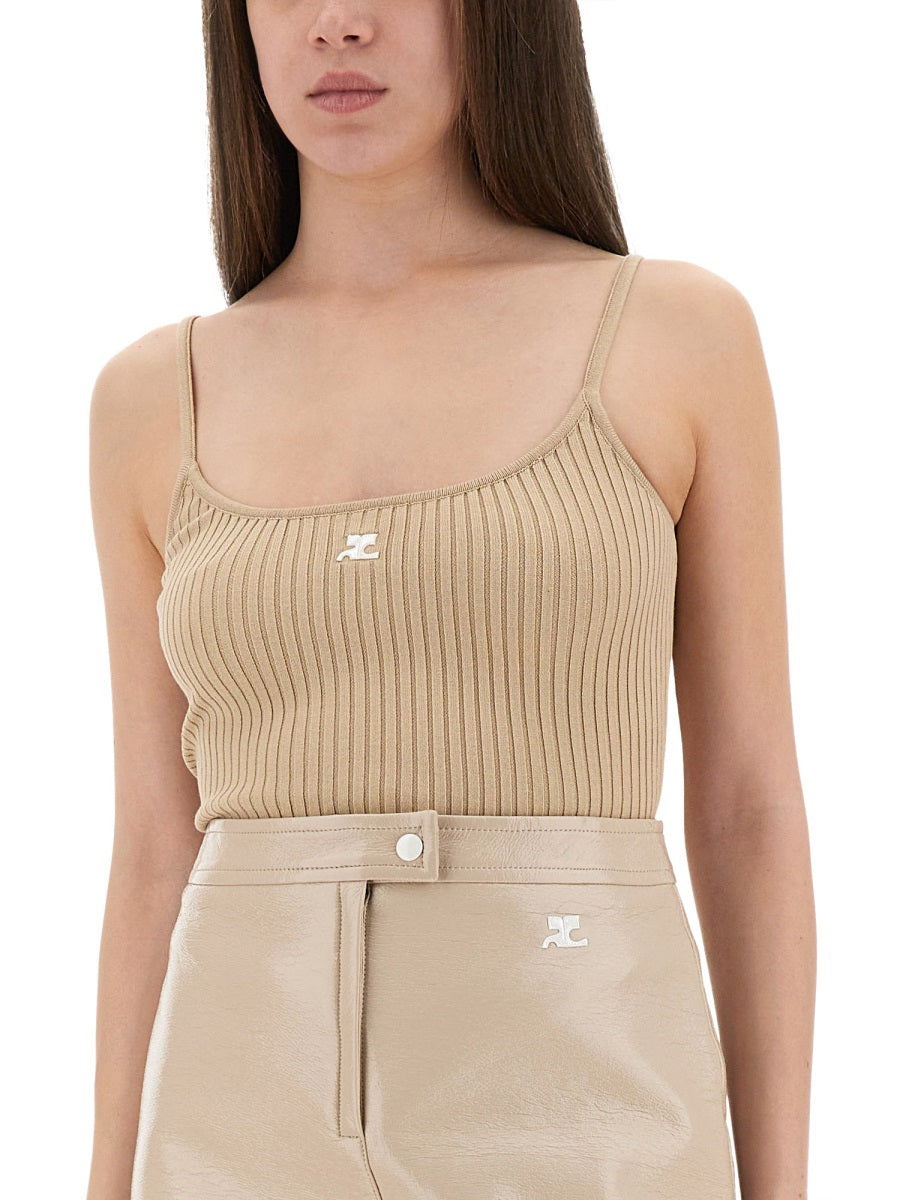 "REEDITION" KNIT TANK TOP