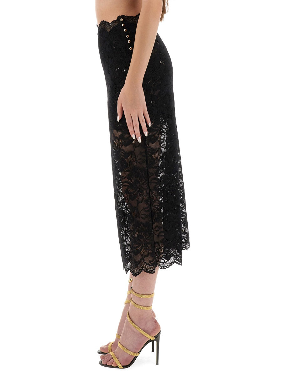 LACE MIDI SKIRT
