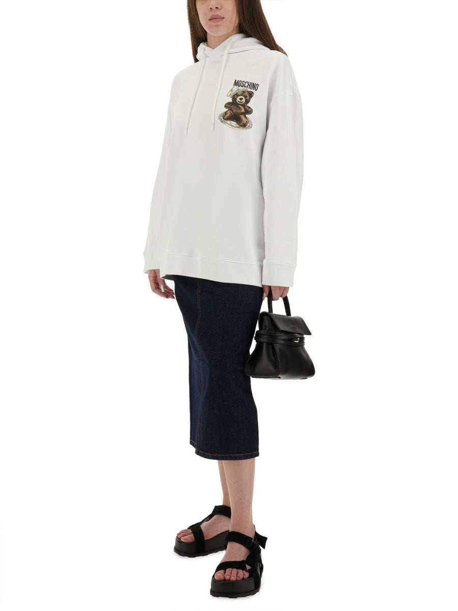 SWEATSHIRT WITH "TEDDY" PRINT
