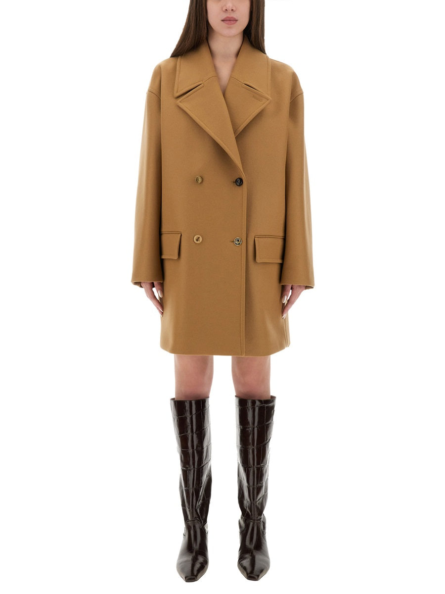 DOUBLE-BREASTED COAT