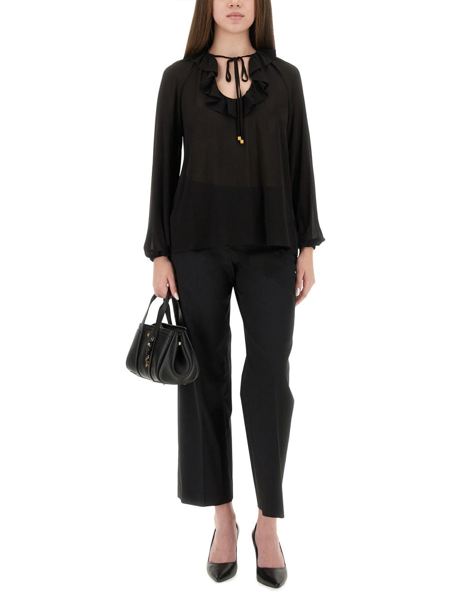 RUFFLE BLOUSE