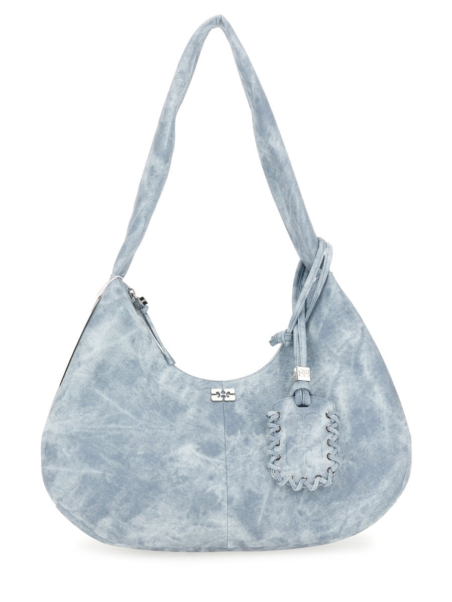 MEDIUM "BLEACHED" HOBO BAG