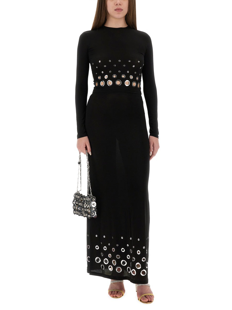 CROPPED TOP WITH EYELETS