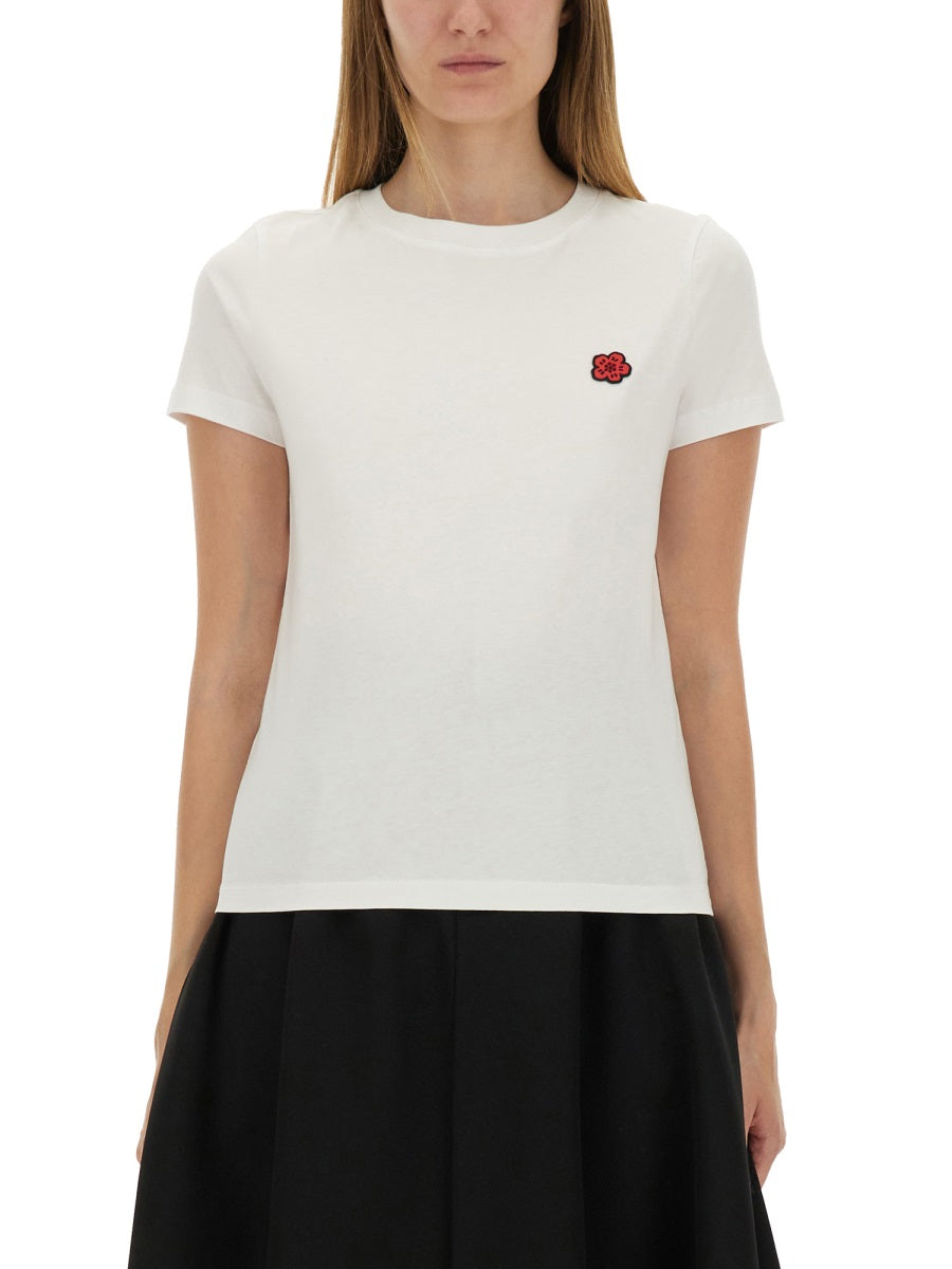 "BOKE FLOWER" COTTON T-SHIRT