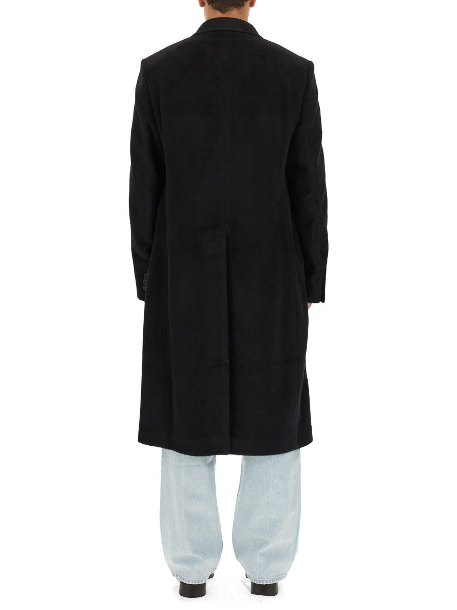 DOUBLE-BREASTED COAT "WHALE"