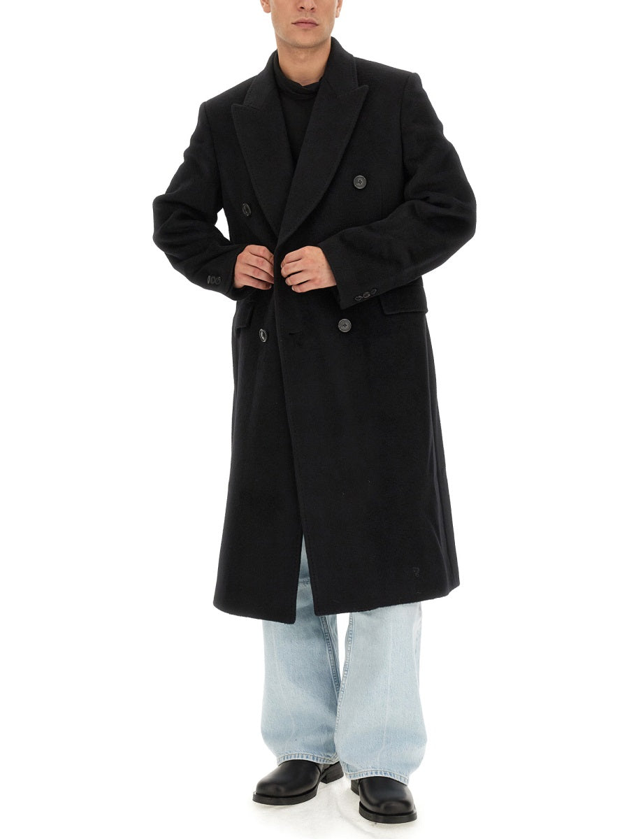 DOUBLE-BREASTED COAT "WHALE"
