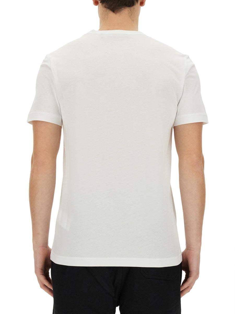 T-SHIRT WITH LOGO PATCH