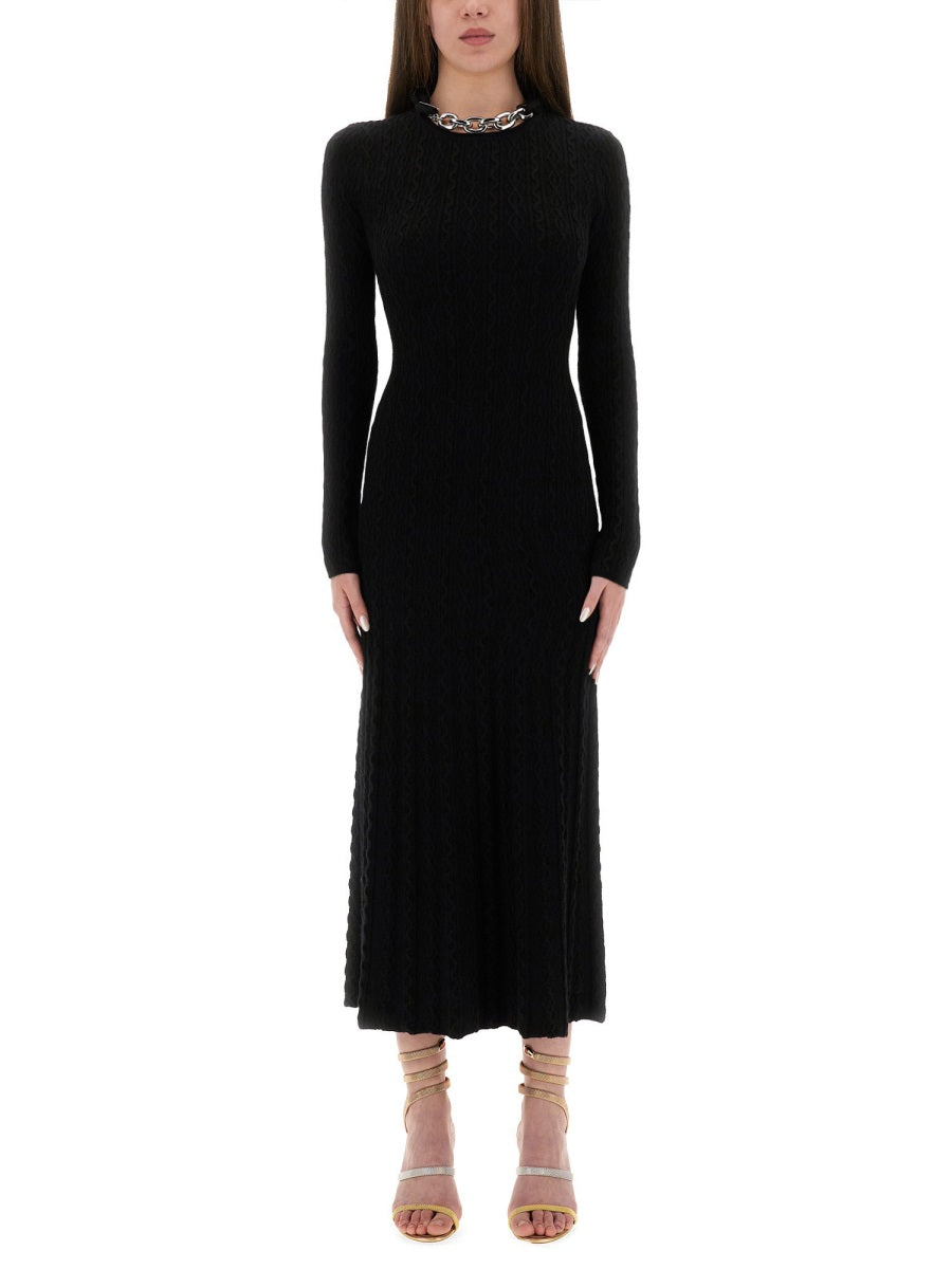 LONG WOOL DRESS