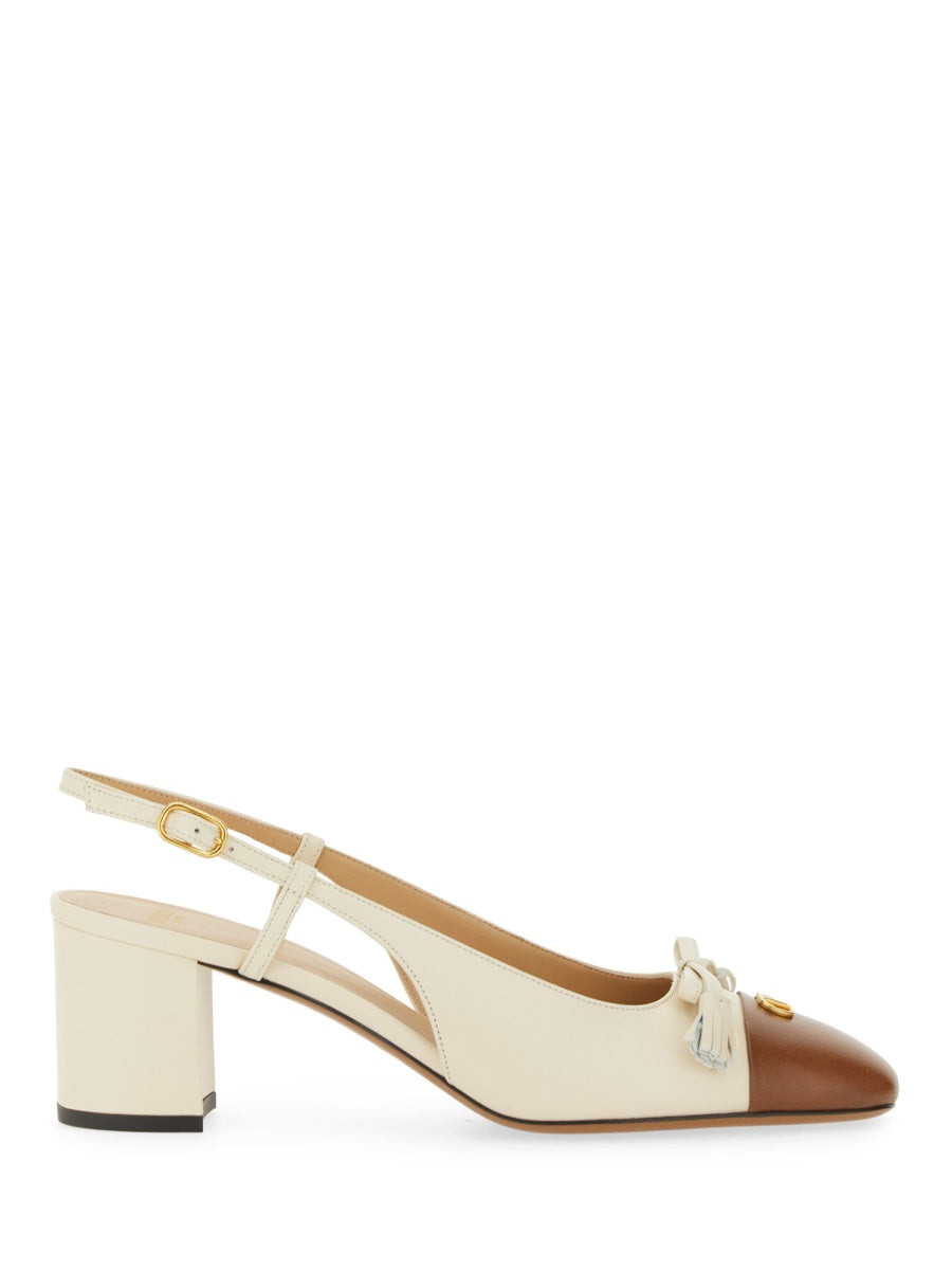 "VALET DU ROI" SLINGBACK DÉCOLLETÉ IN KIDSKIN