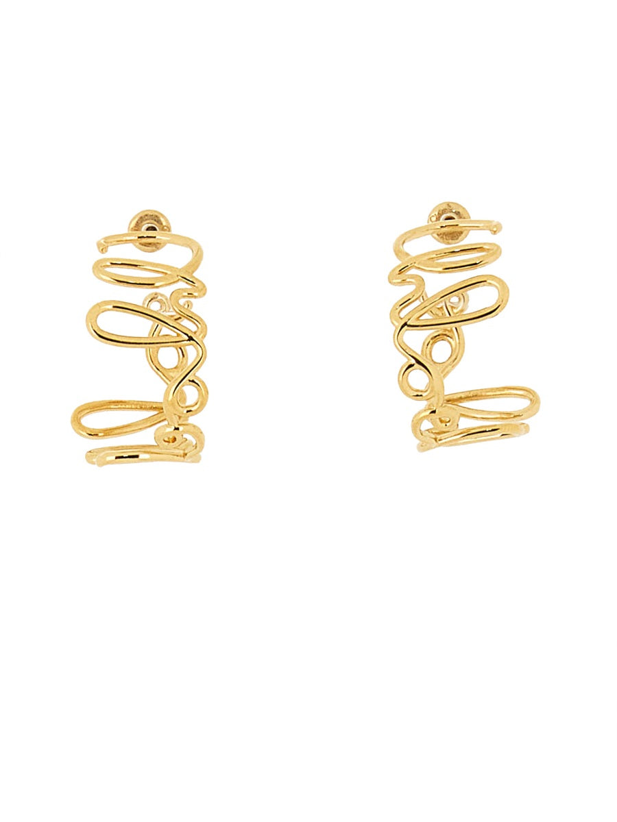 LOGO EARRINGS