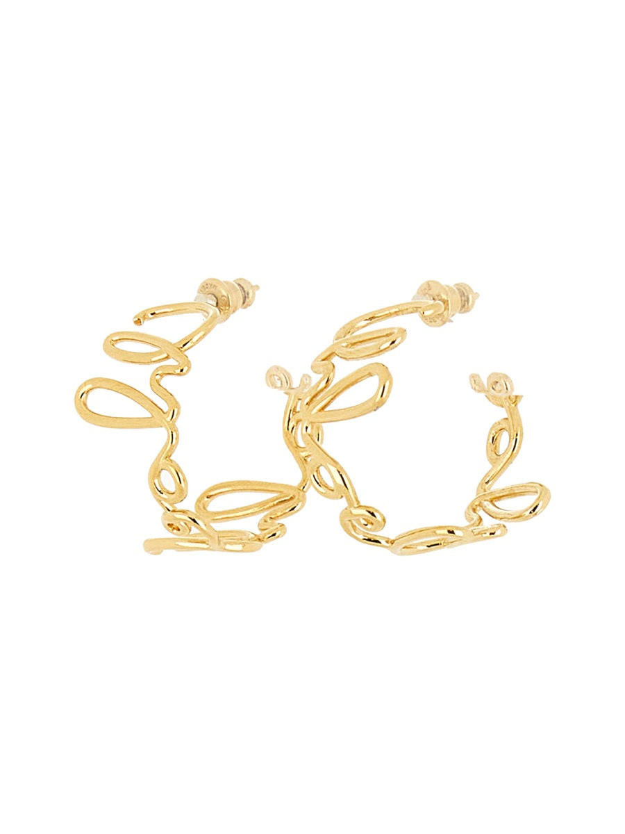 LOGO EARRINGS