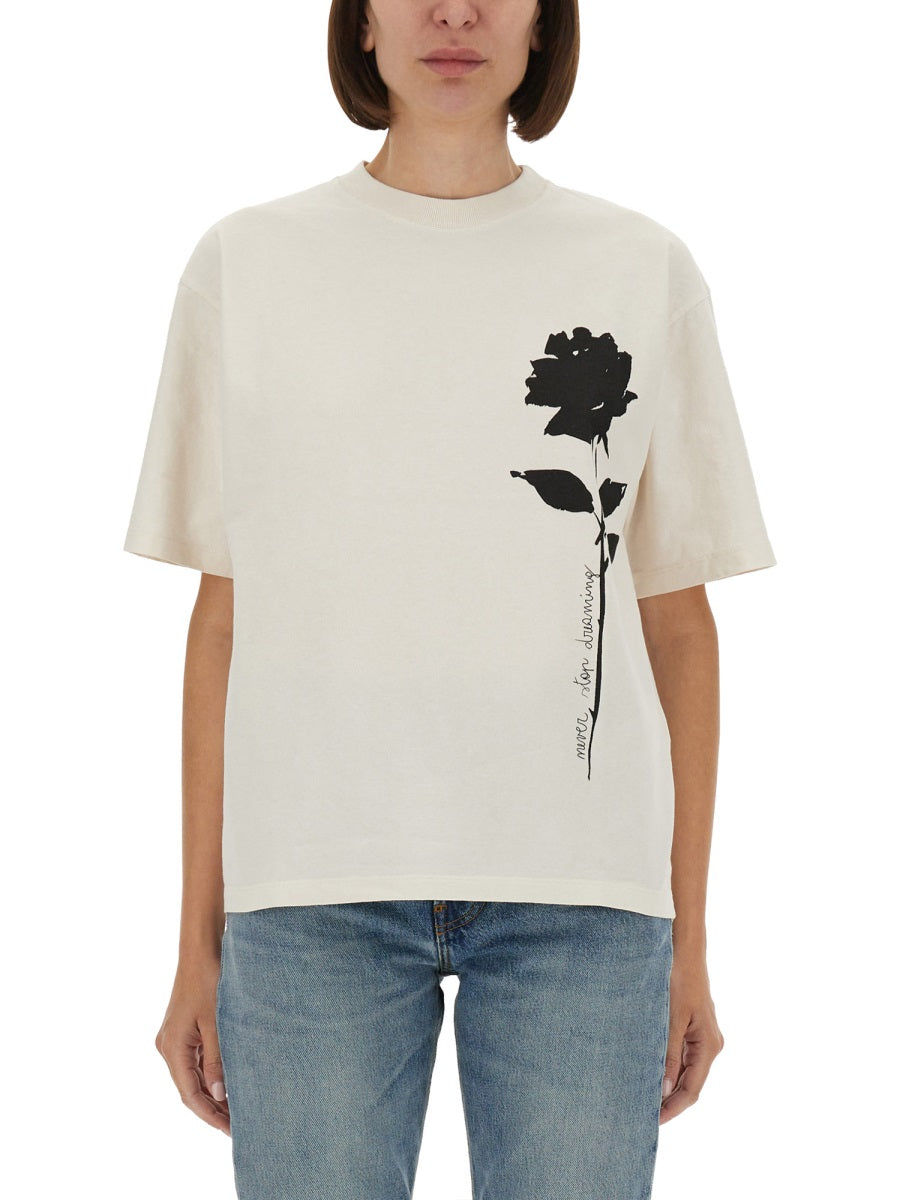 "JOURNEY" T-SHIRT WITH PRINT