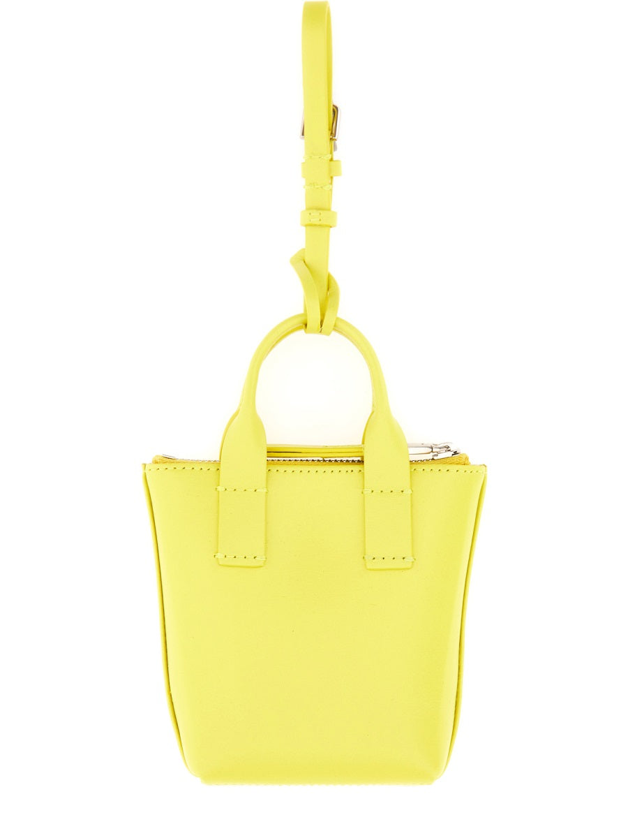 LEATHER "MINIBAG" CHARM