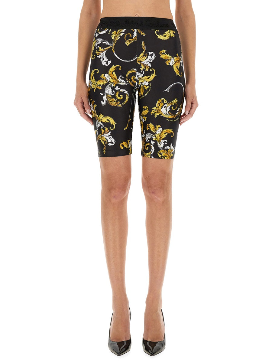 "OUTLINE BAROQUE" CYCLING SHORTS