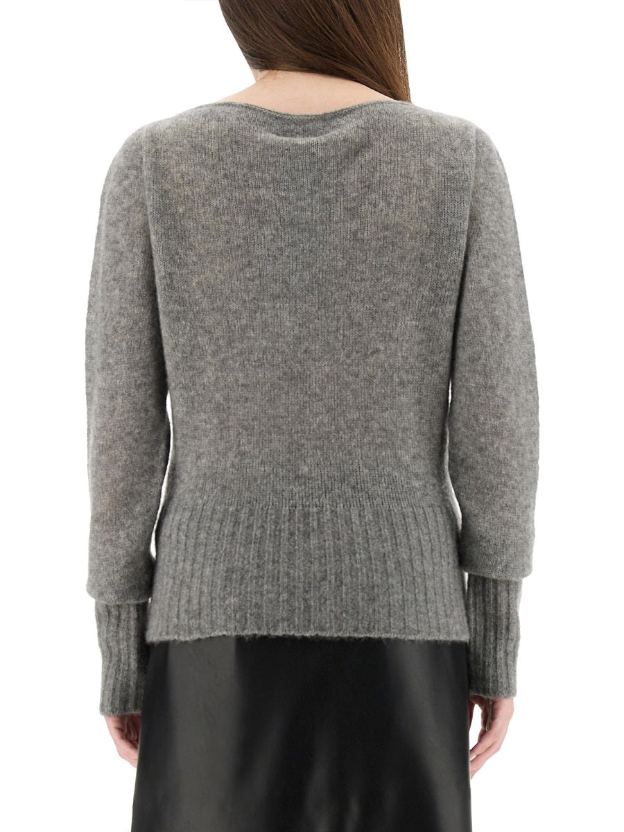 BOAT-NECK SWEATER