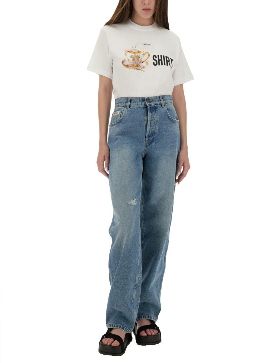 T-SHIRT WITH PRINT