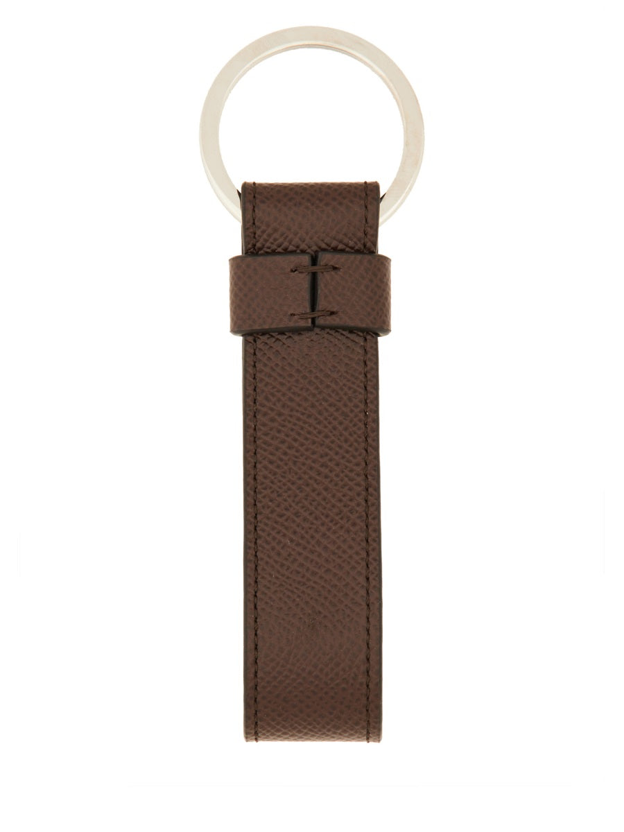 "T TIMELESS" LOGO KEYCHAIN