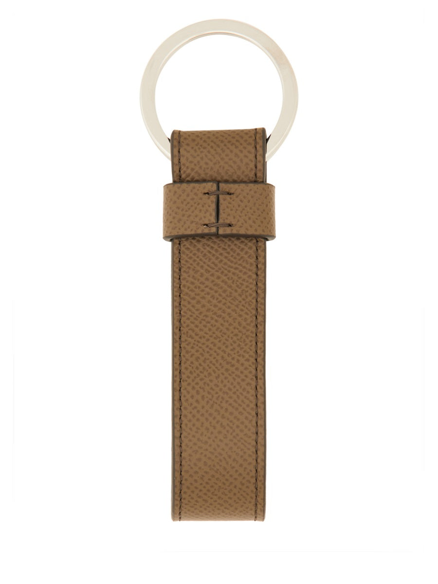 "T TIMELESS" LOGO KEYCHAIN