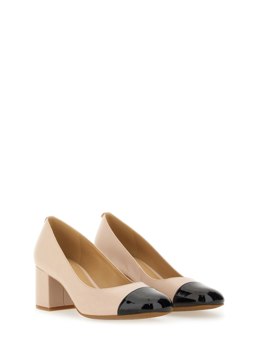 "PEARL FLEX" LEATHER PUMPS