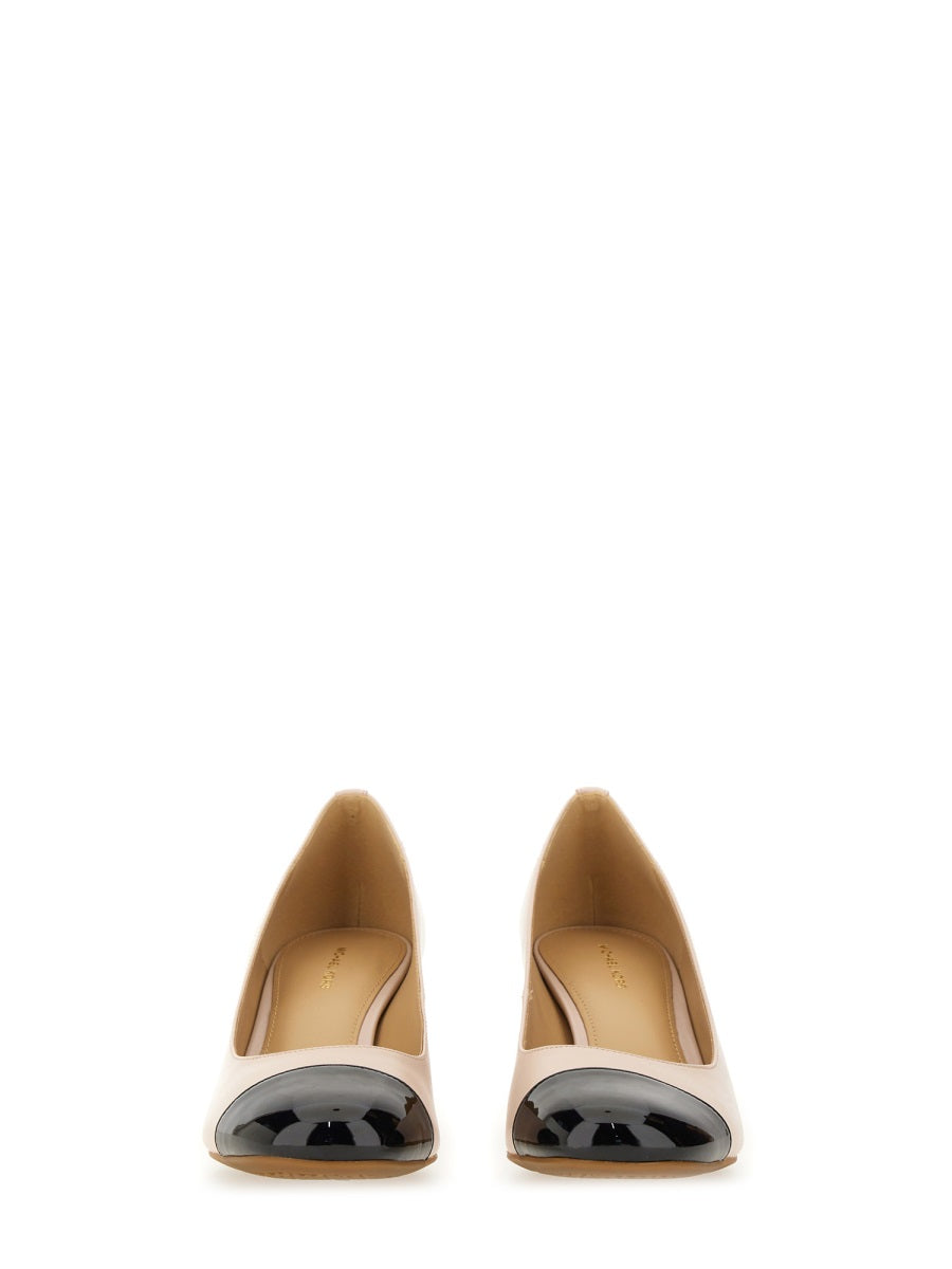 "PEARL FLEX" LEATHER PUMPS