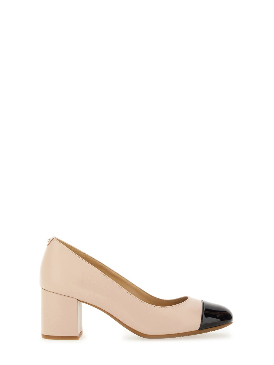"PEARL FLEX" LEATHER PUMPS