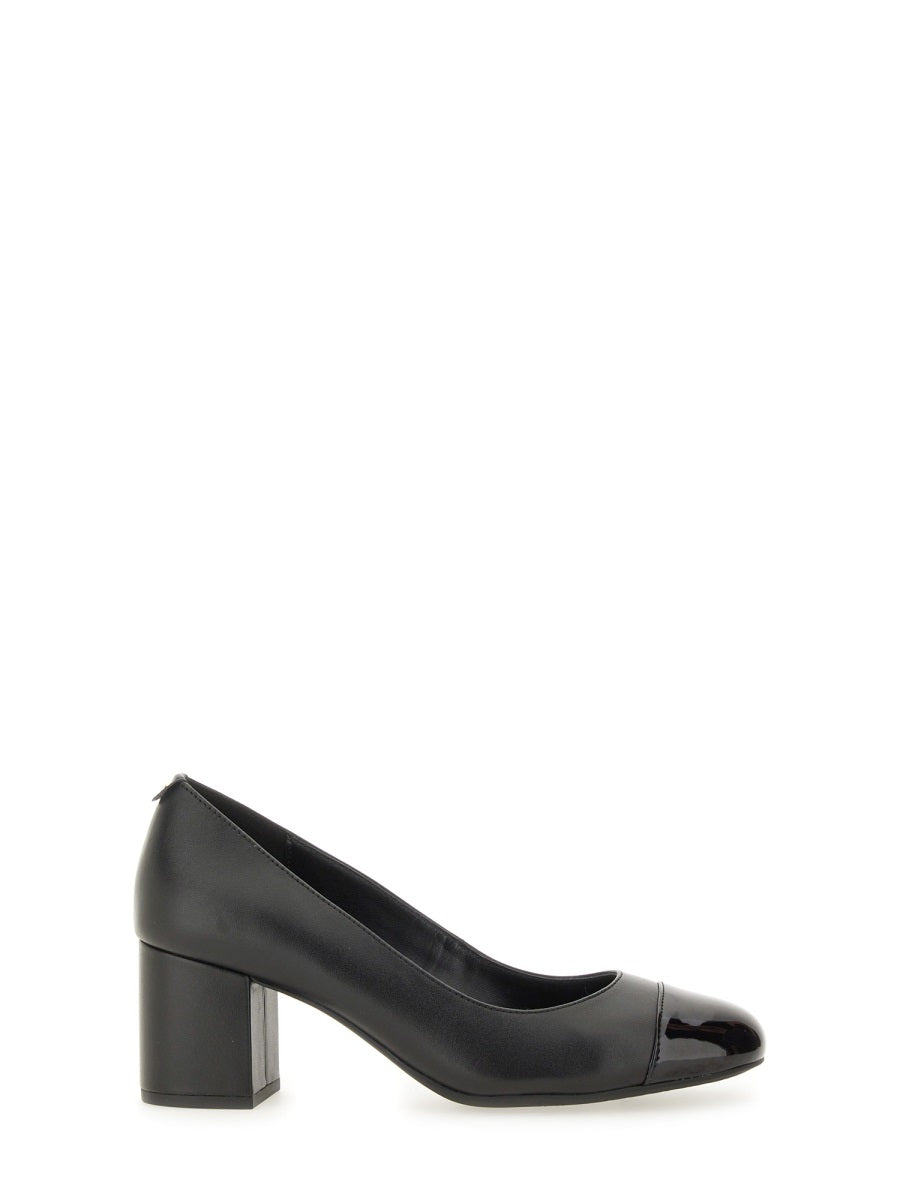 "PEARL FLEX" LEATHER PUMPS