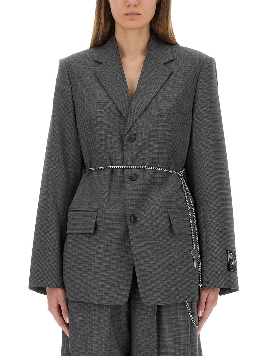 WOOL BLEND BLAZER
